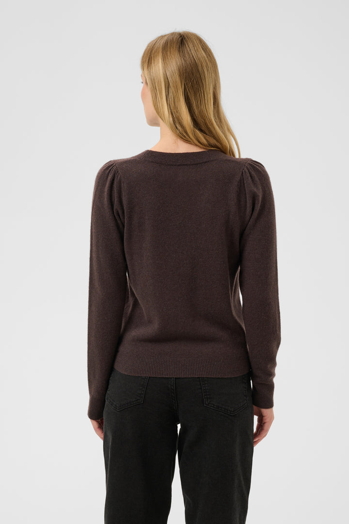 Part Two Evina Pullover  30307337  Mole Melange