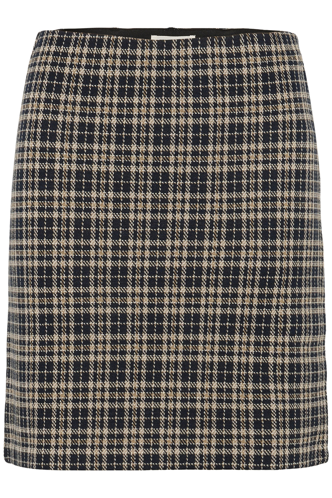 Part Two Corinne Skirt  30308005  Dark Navy Check
