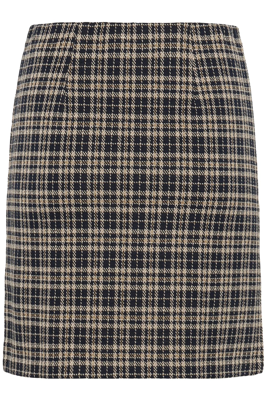 Part Two Corinne Skirt  30308005  Dark Navy Check
