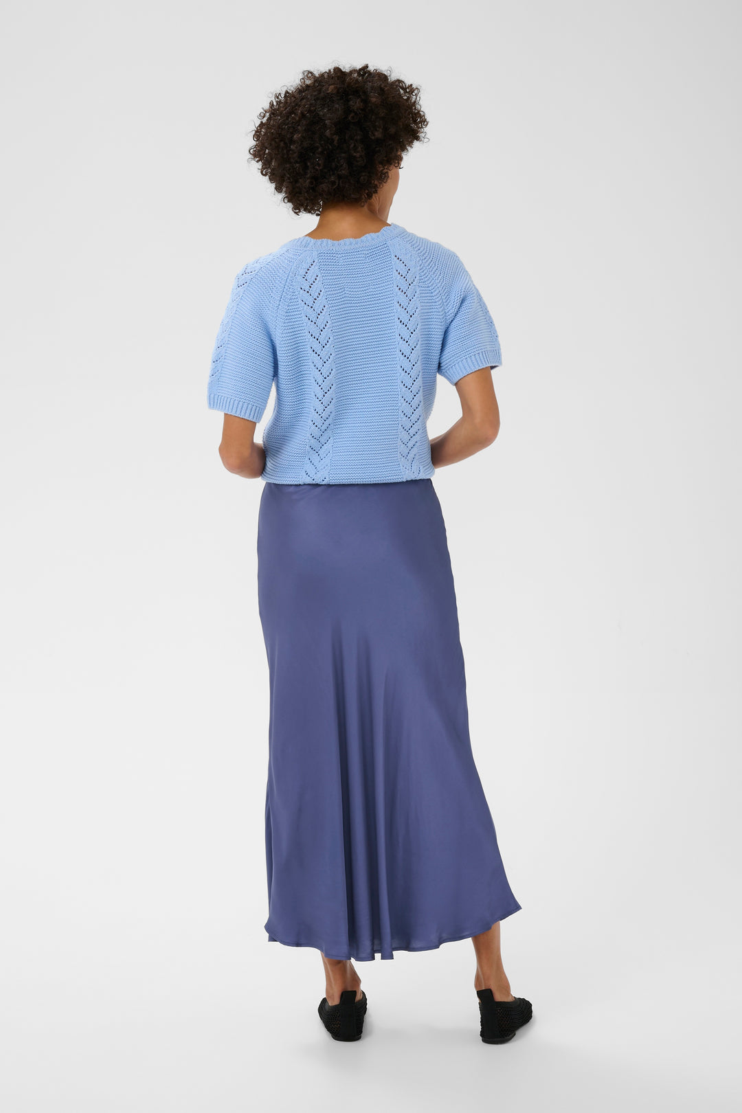 Part Two Laurina Skirt 30308872 Blue Indigo