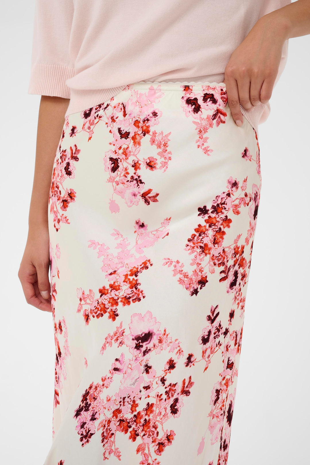 Part Two Laurina Skirt 30308872 Pink Shadow Floral
