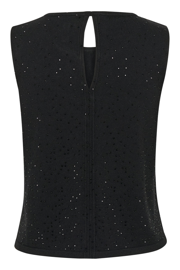 Part Two Malado Top  30309085  Black Rhinestone