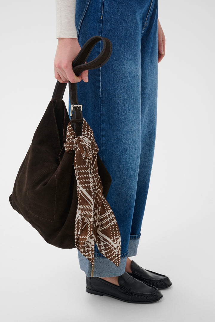 Part Two Phi Scarf 30309304 Brown Check