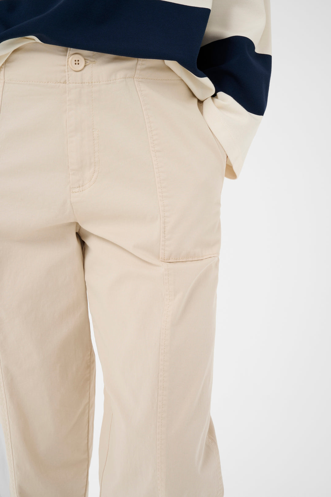 Part Two Netta Trouser  30309489  French Oak