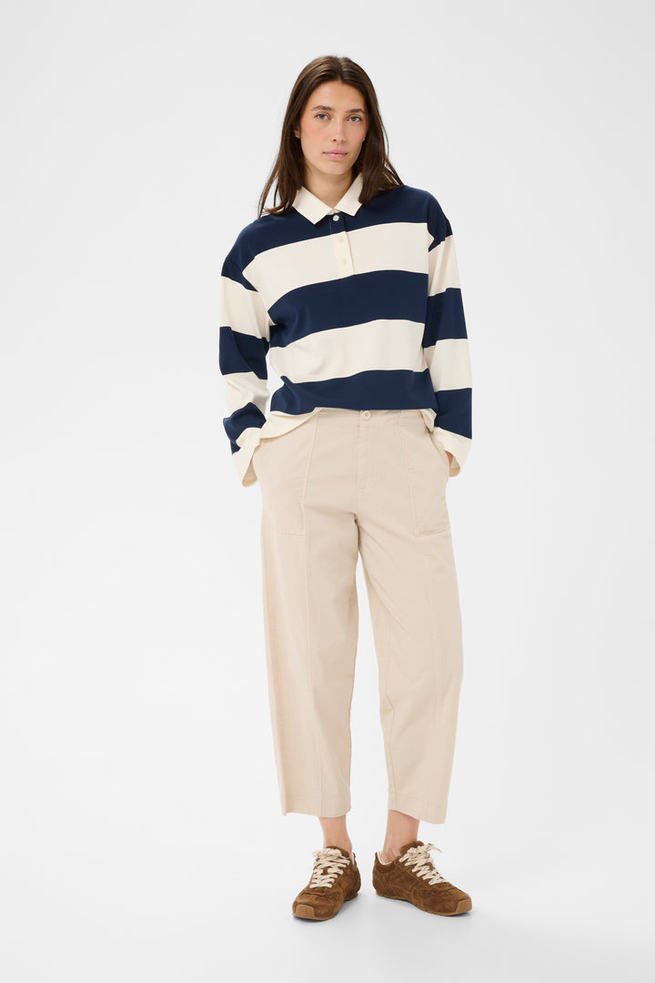 Part Two Netta Trouser  30309489  French Oak