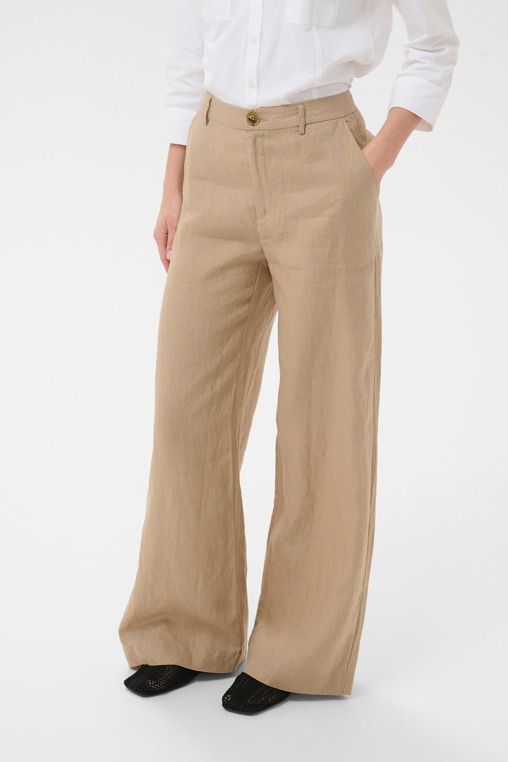 Part Two Ninnes Trouser  30309564 Silver Mink