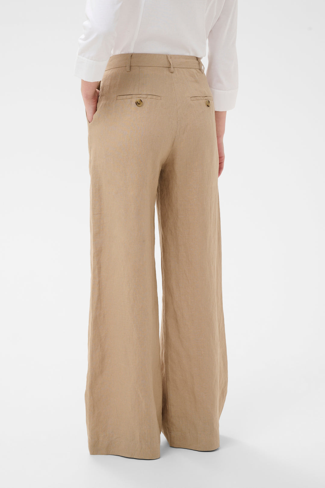 Part Two Ninnes Trouser  30309564 Silver Mink