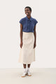 Part Two Rachida Skirt  30309597  Natural Nepse Denim