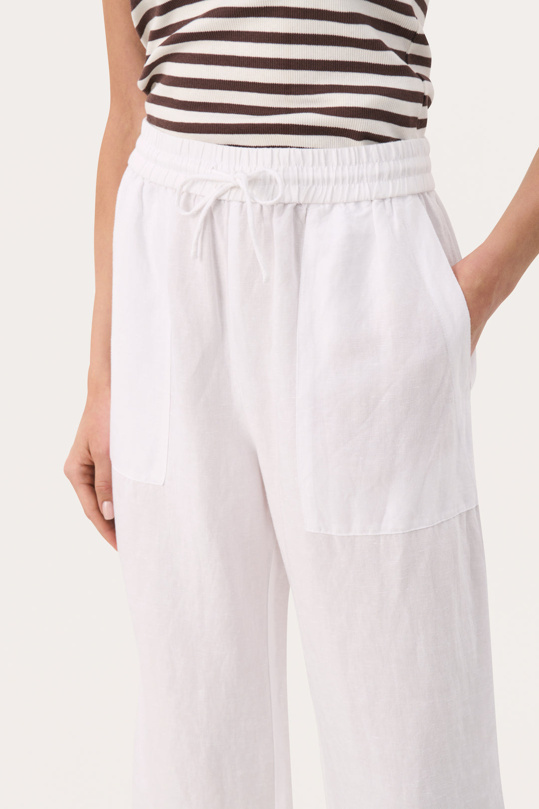 Part Two Eniolas Trouser  30309696  Bright White