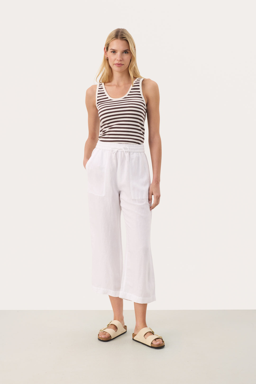 Part Two Eniolas Trouser  30309696  Bright White