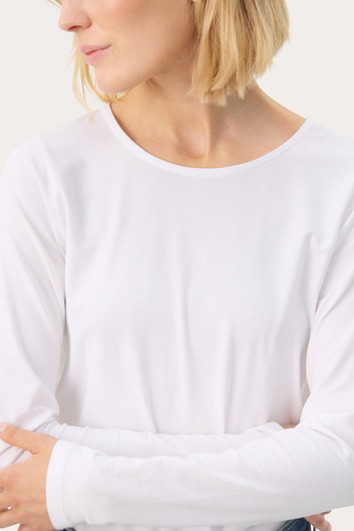 Part Two Nemajas Tee  30309911  Bright White