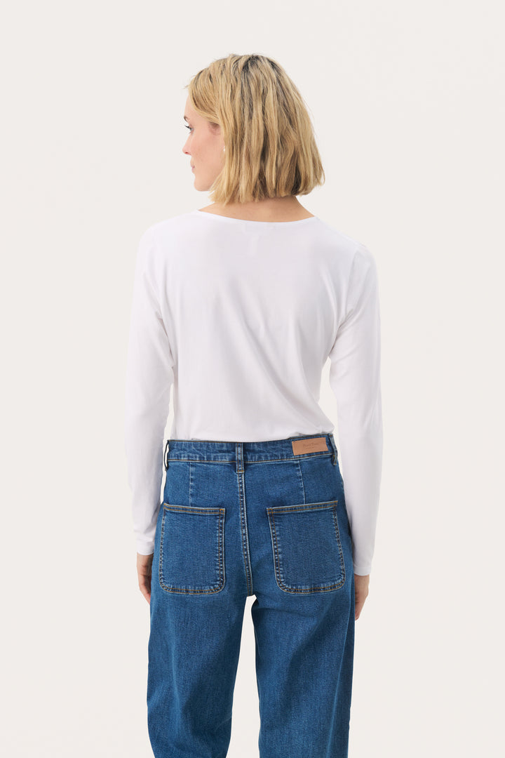 Part Two Nemajas Tee  30309911  Bright White