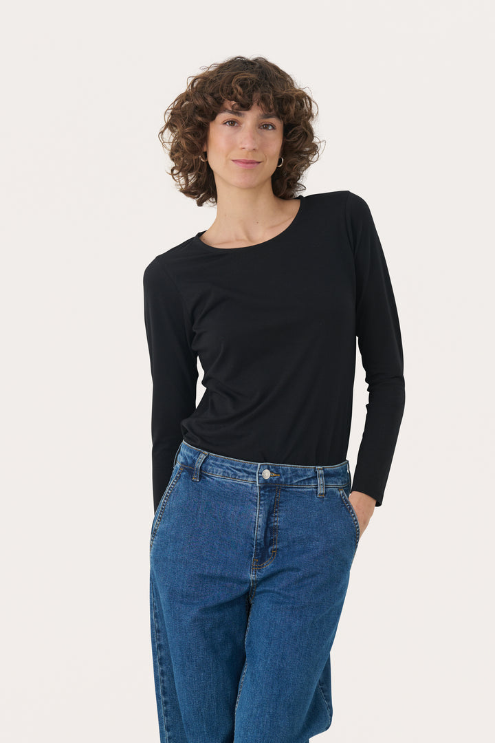 Part Two Nemajas Tee  30309911  Black
