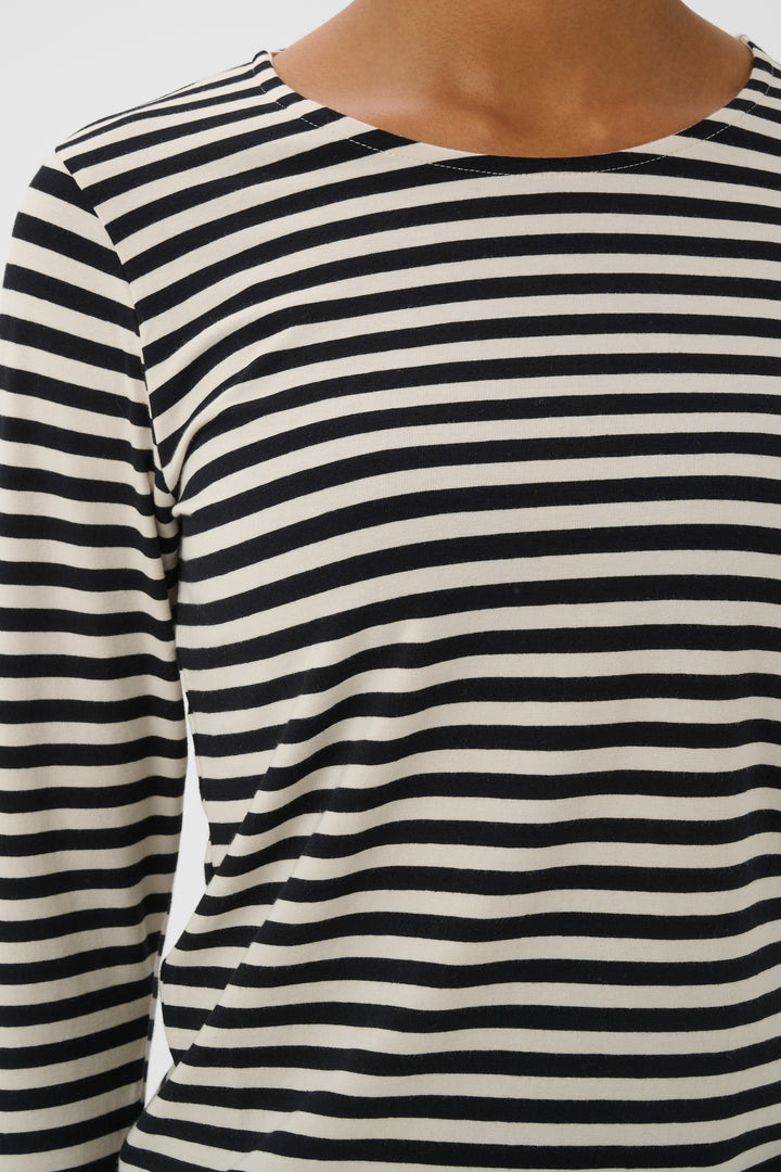 Part Two Nemajas Tshirt - Mole Stripe