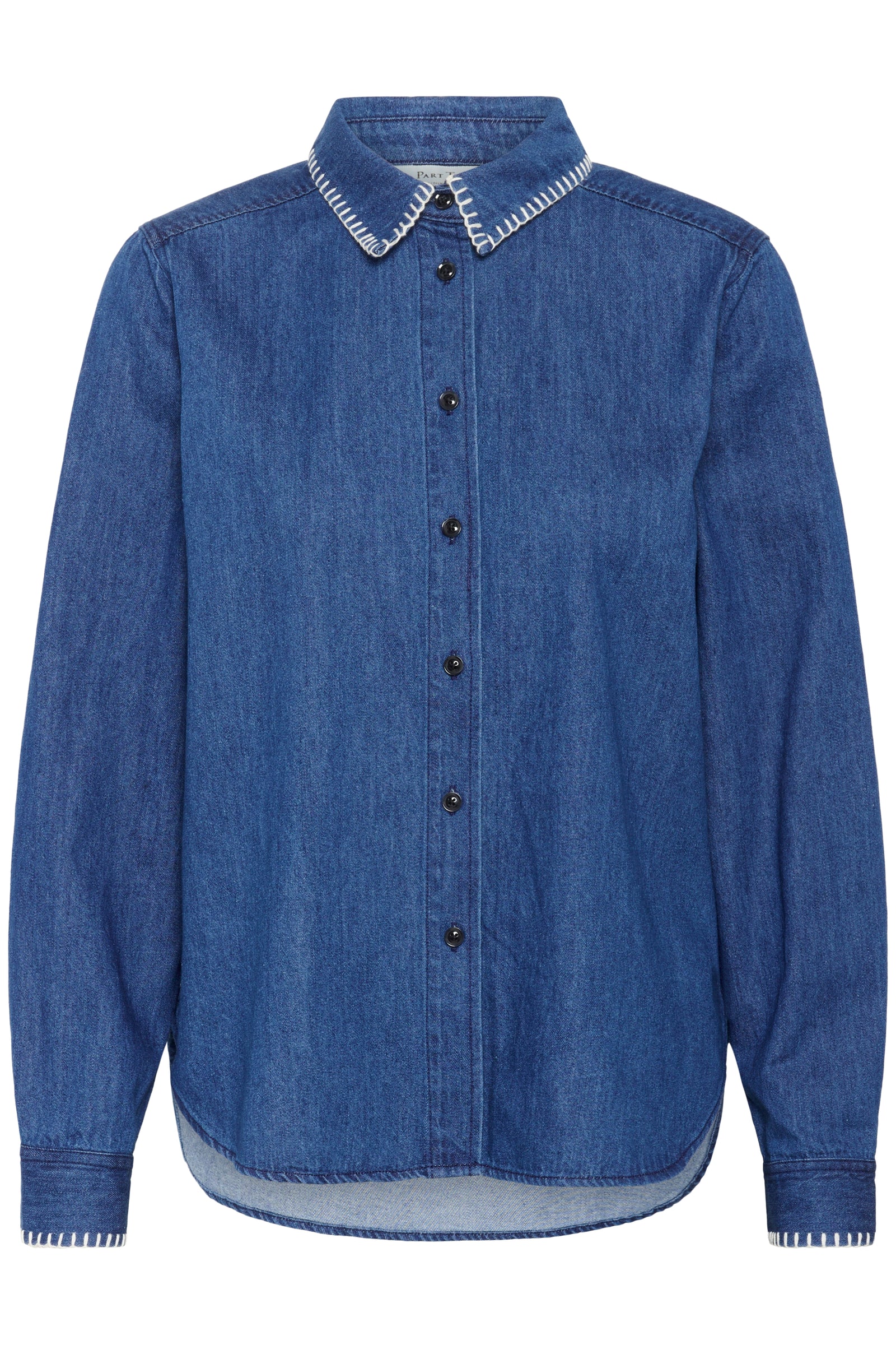 Part Two Sarafia Shirt 30309970  Medium Blue Stitch