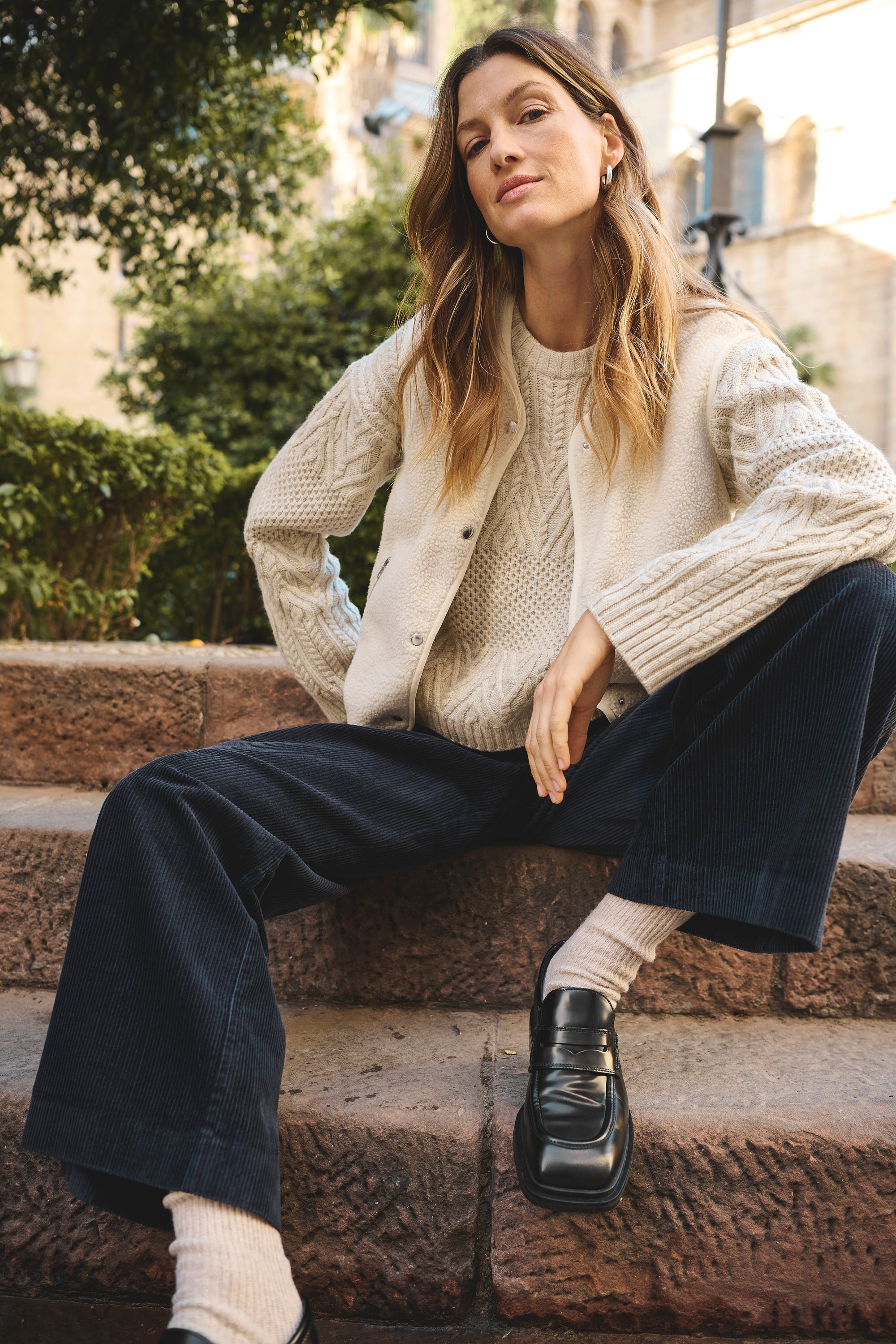 Part Two Signey Vest 30310015 Oatmeal