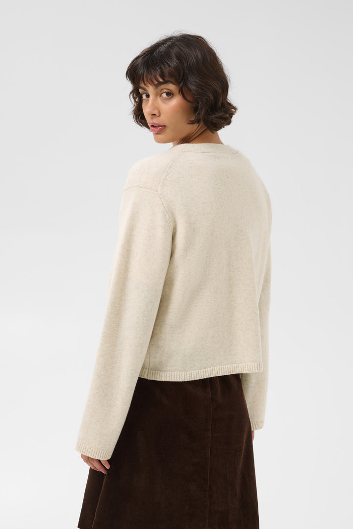Part Two Sveva Cardigan 30310051 Oatmeal