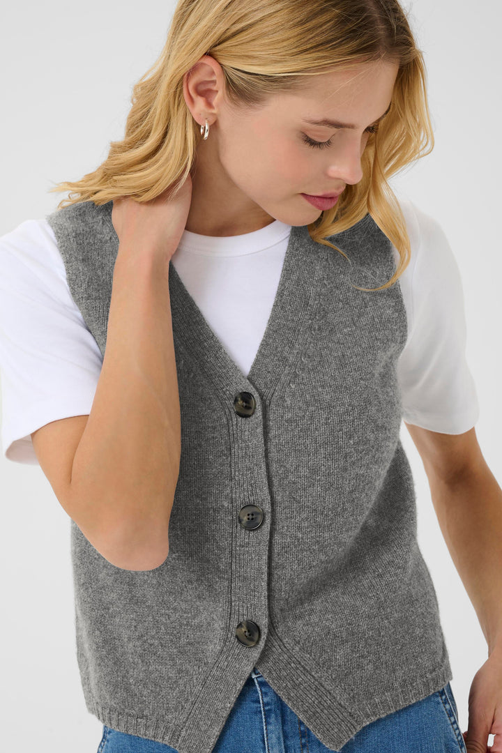 Part Two Sylva Vest 30310052 Medium Grey