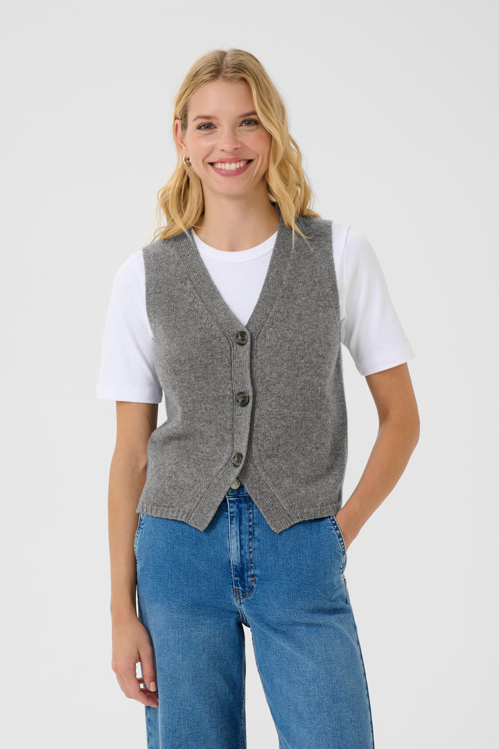 Part Two Sylva Vest 30310052 Medium Grey