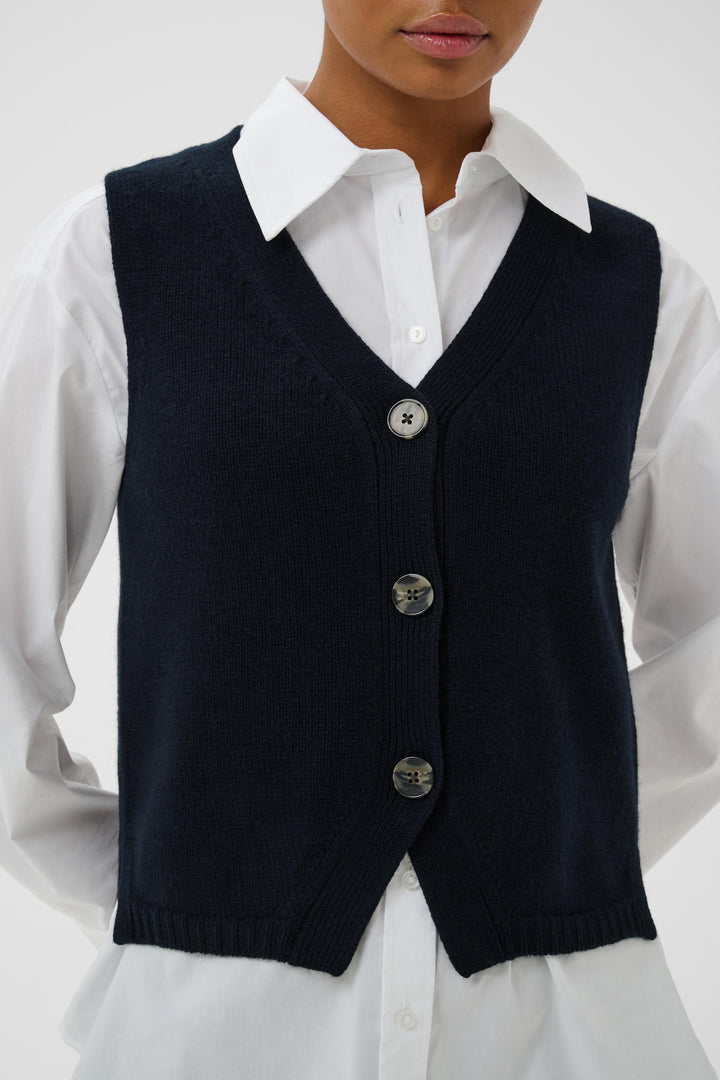 Part Two Sylva Vest 30310052 Black