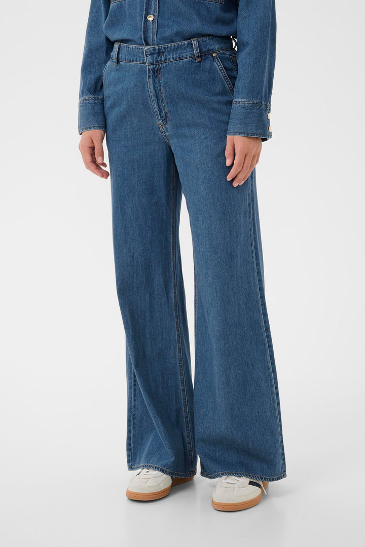Part Two Safinas Pant 3010277 Medium Blue