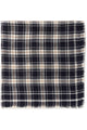 Part Two Phia Scarf  30310321  Dark Navy Check