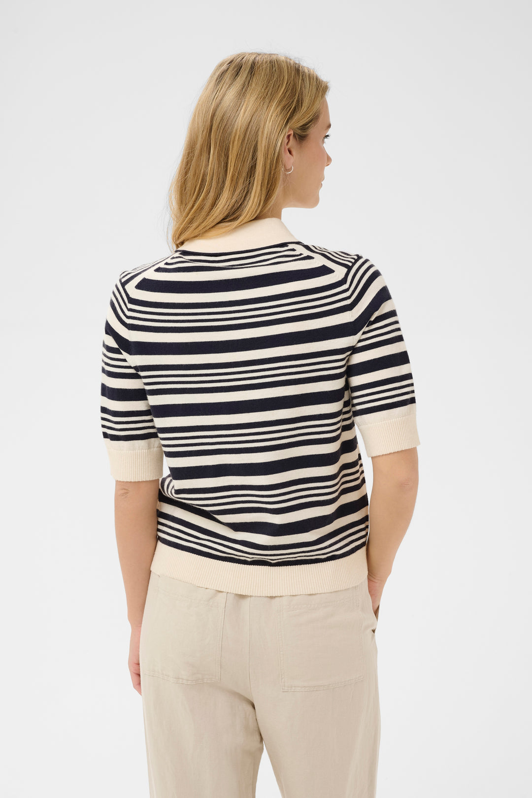Part Two Anetti Pull Over 30310393 Dark Blue Irregula