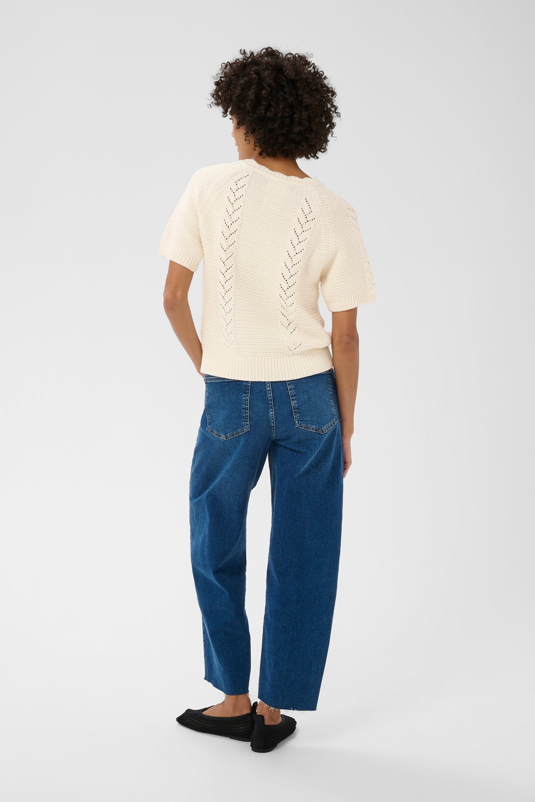 Part Two Anisette Pullover Sweater 30310398  Whisper White