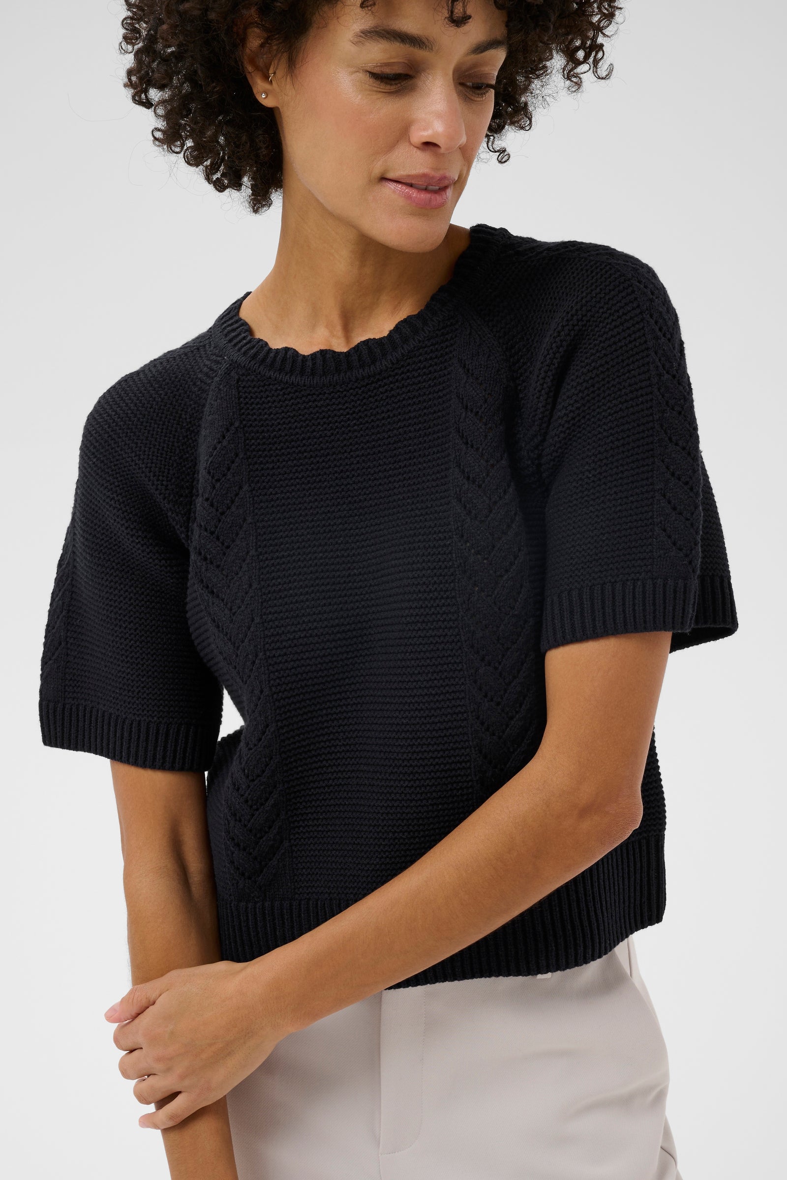 Part Two Anisette Pullover Sweater 30310398  Dark Navy