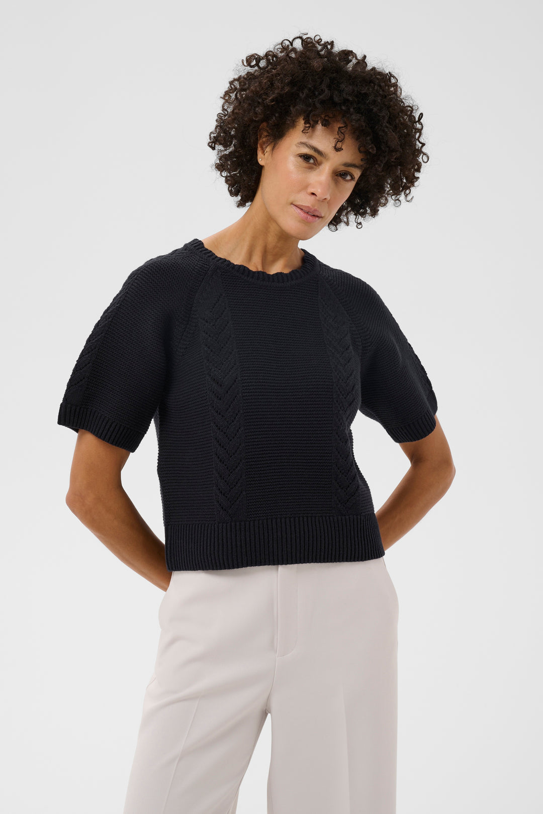 Part Two Anisette Pullover Sweater 30310398  Dark Navy