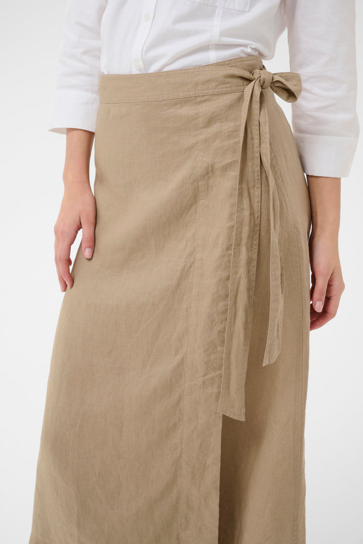 Part Two Arbella Skirt  30310404  Silver Mink