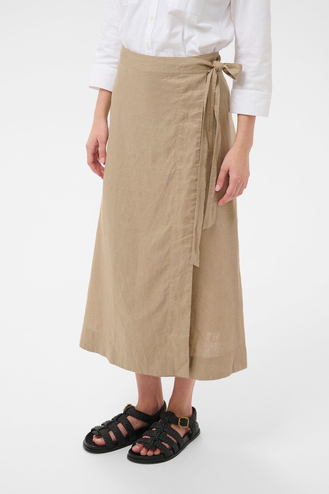Part Two Arbella Skirt  30310404  Silver Mink