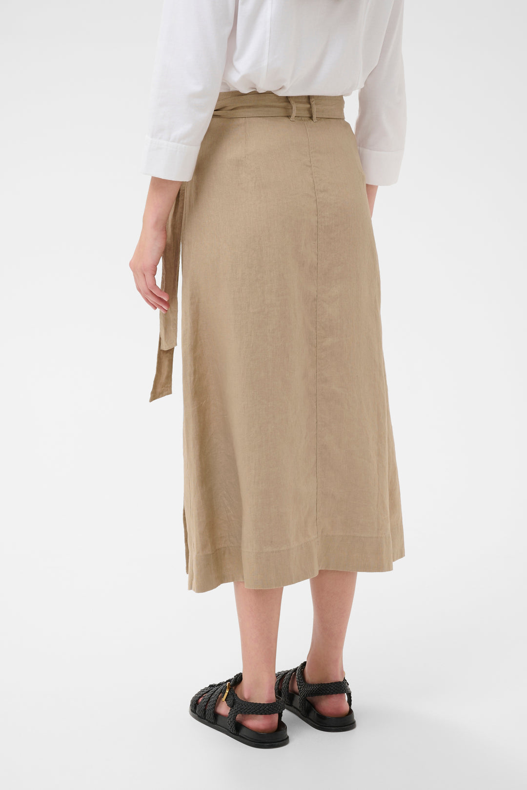 Part Two Arbella Skirt  30310404  Silver Mink