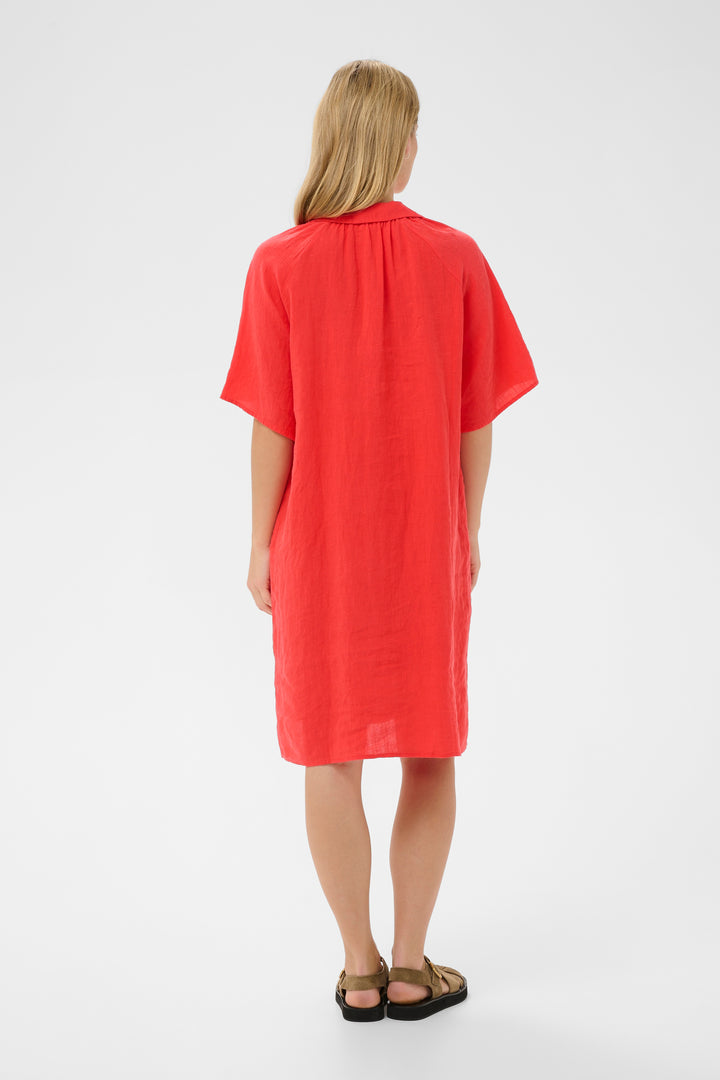 Part Two Ayla Dress  30310415  Poppy Red