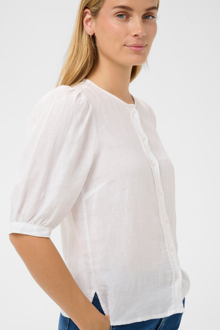 Part Two Azra Shirt  30310416  Bright White