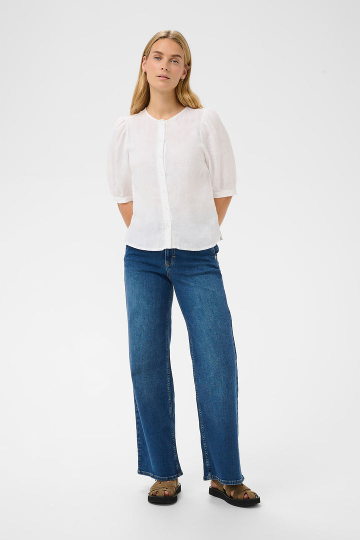 Part Two Azra Shirt  30310416  Bright White