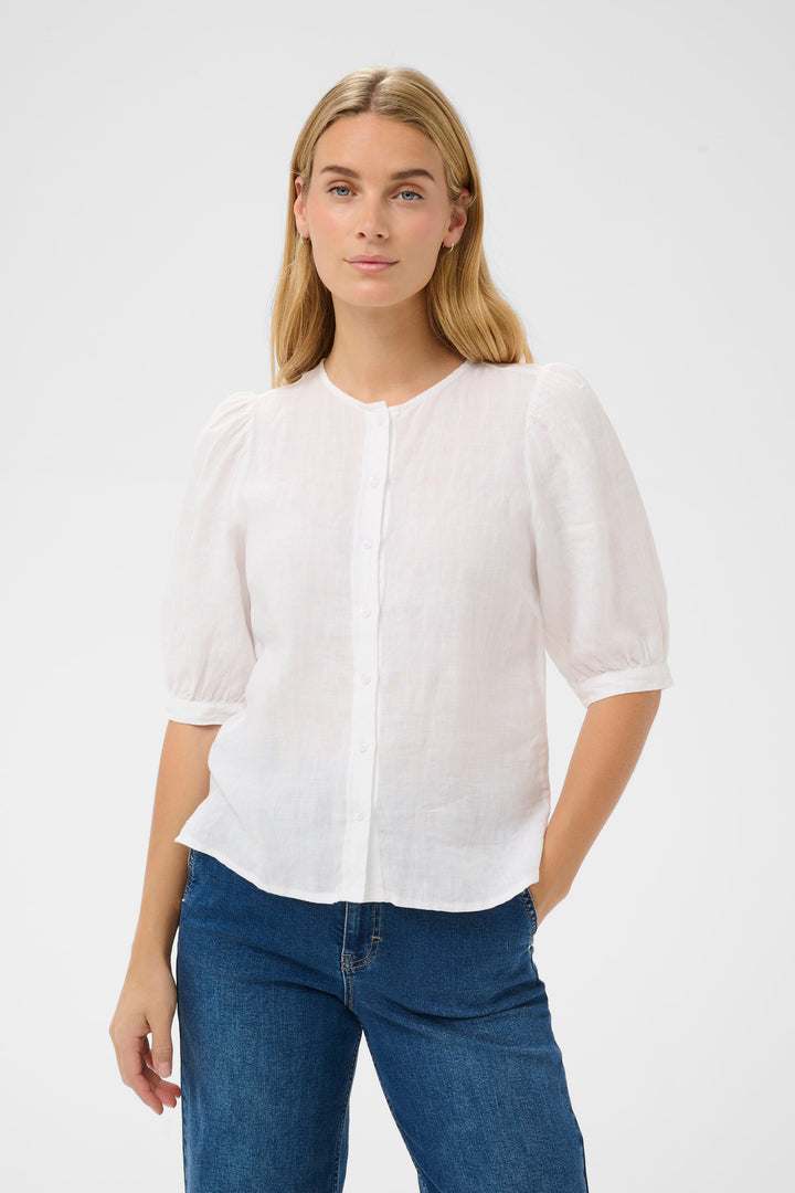 Part Two Azra Shirt  30310416  Bright White