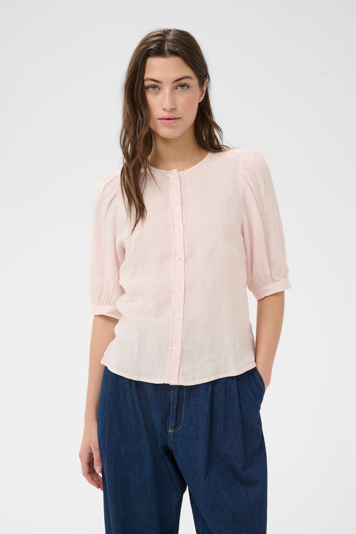 Part Two Azra Shirt  30310416  Mauve Chalk