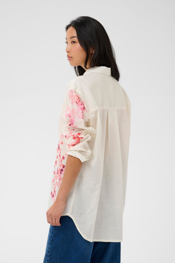 Part Two Aleia Shirt  30310426  Pink Shadow Flower Print