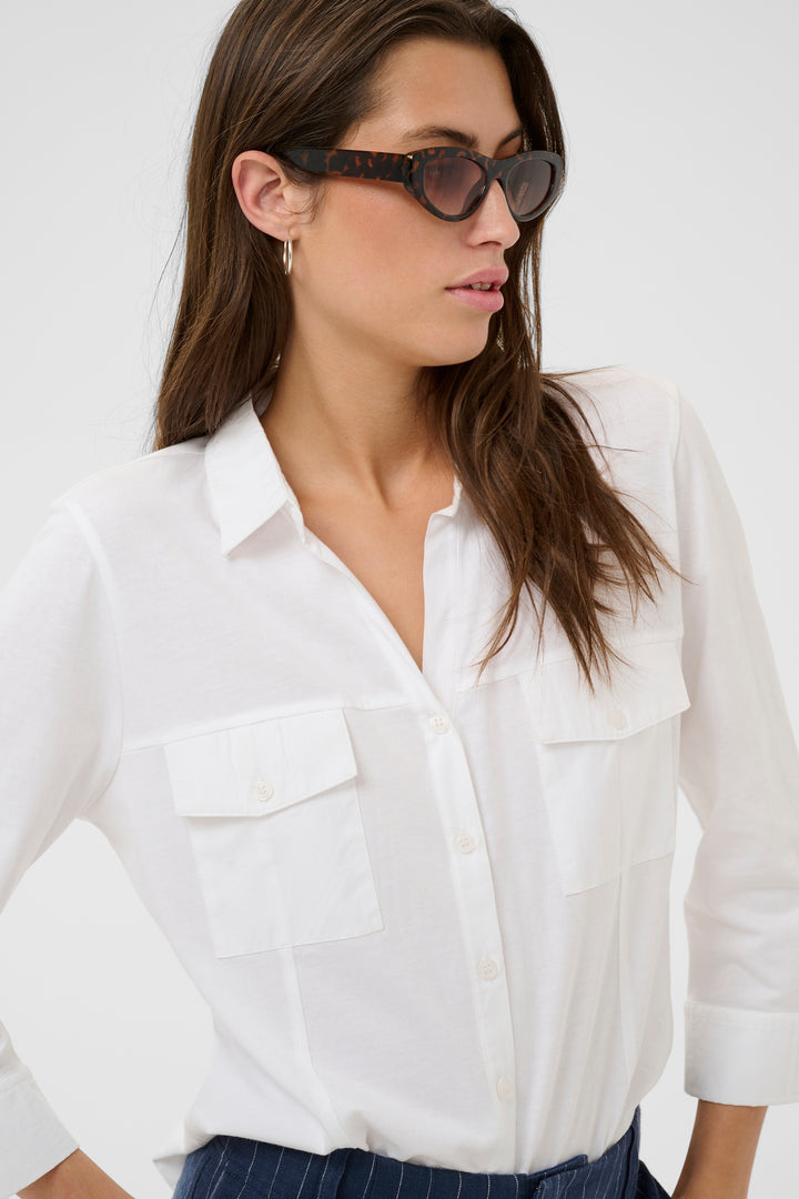 Part Two Anise Shirt  30310464  Bright White