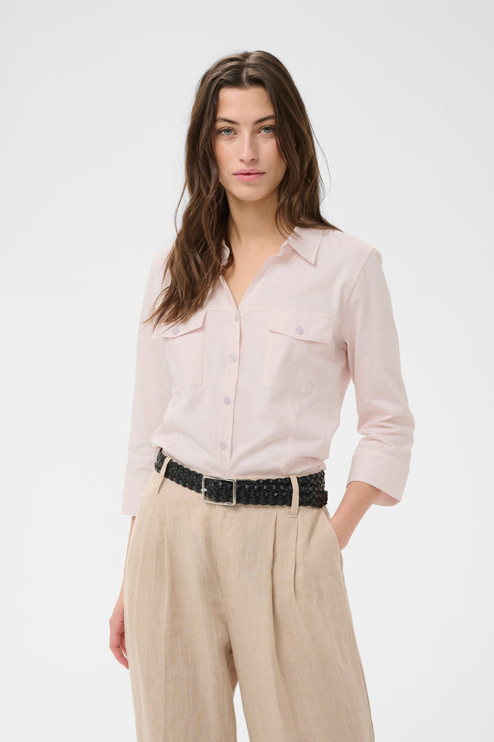 Part Two Anise Shirt  30310464  Mauve Chalk