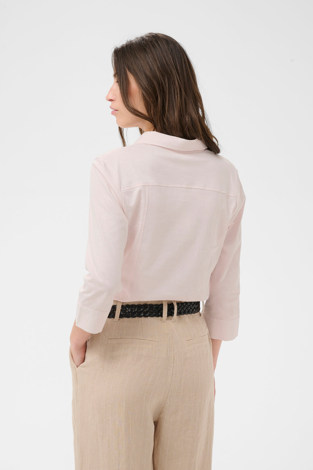 Part Two Anise Shirt  30310464  Mauve Chalk