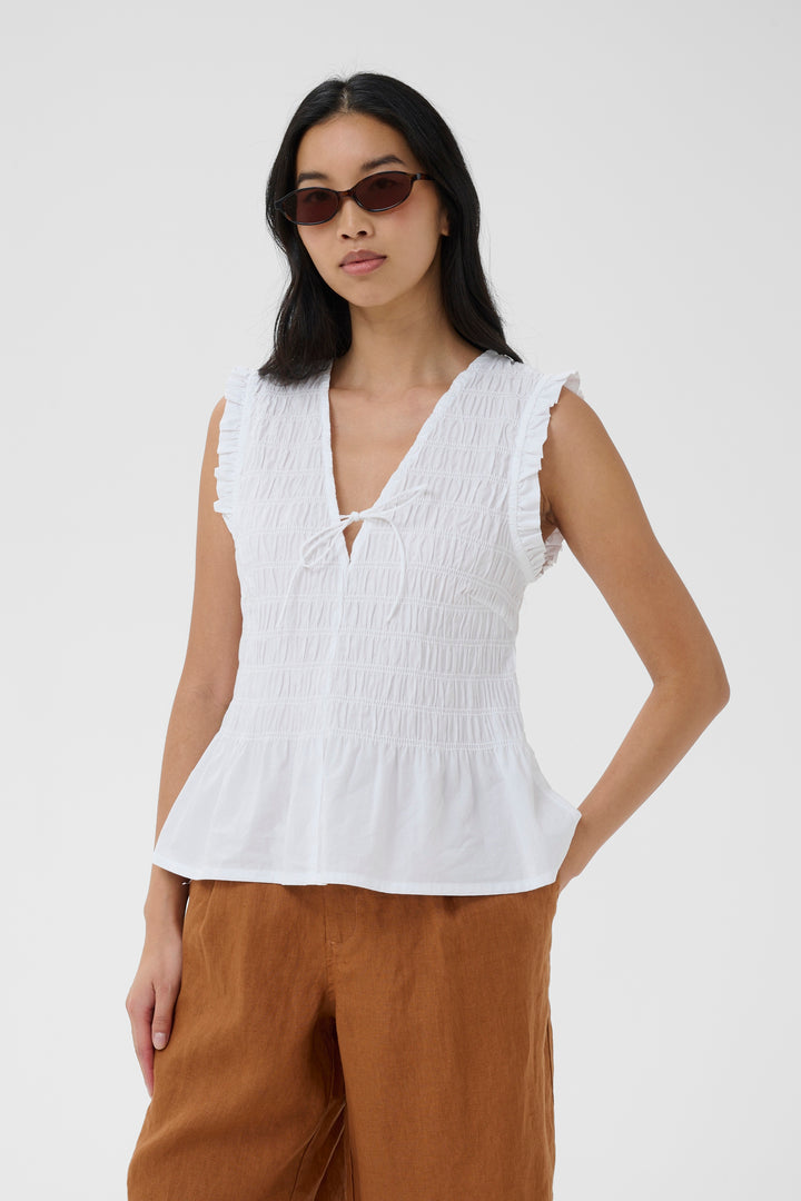 Part Two Borgny Top  30310546  Bright White