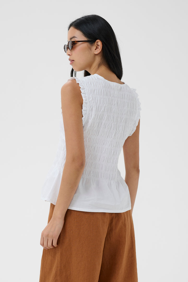 Part Two Borgny Top  30310546  Bright White
