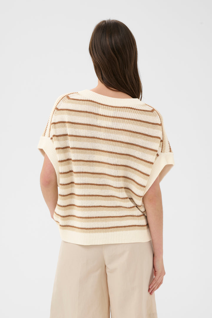 Part Two Belisia Pullover 30310582 French Oak Stripe