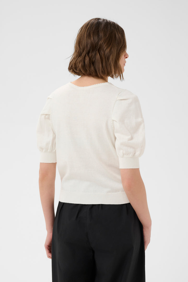 Part Two Varaian Pullover  30310591  Whisper White