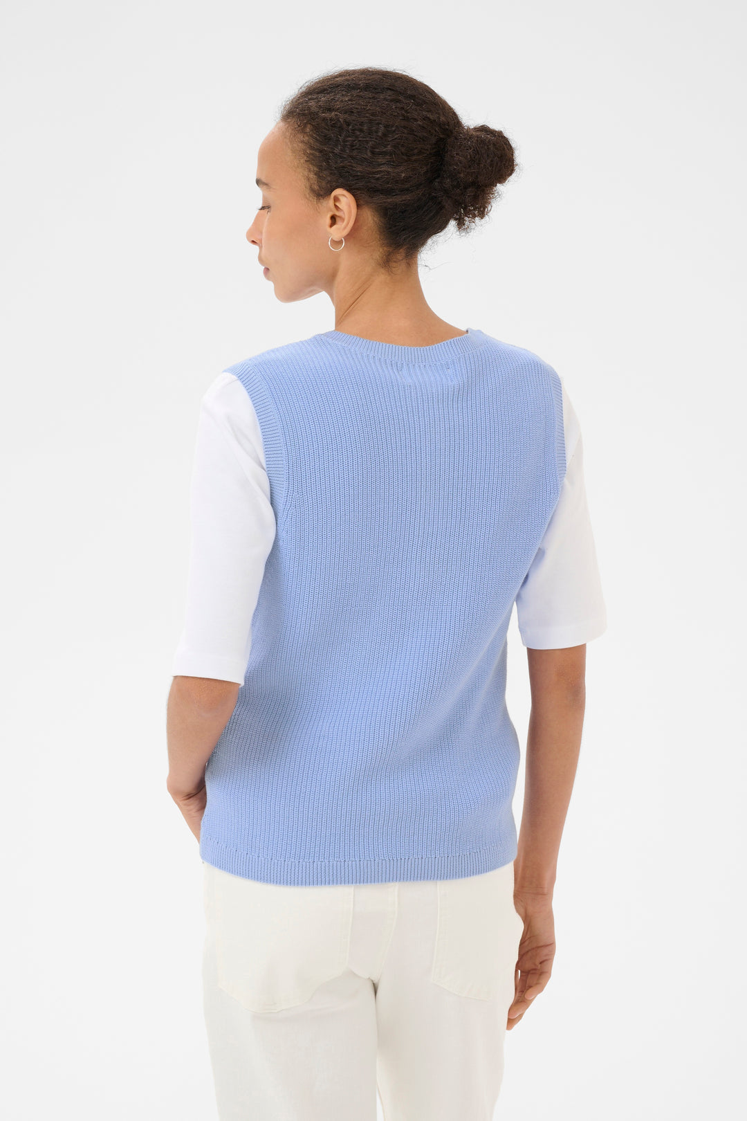 Part Two Gemma Knit Vest  30310605  Serenity