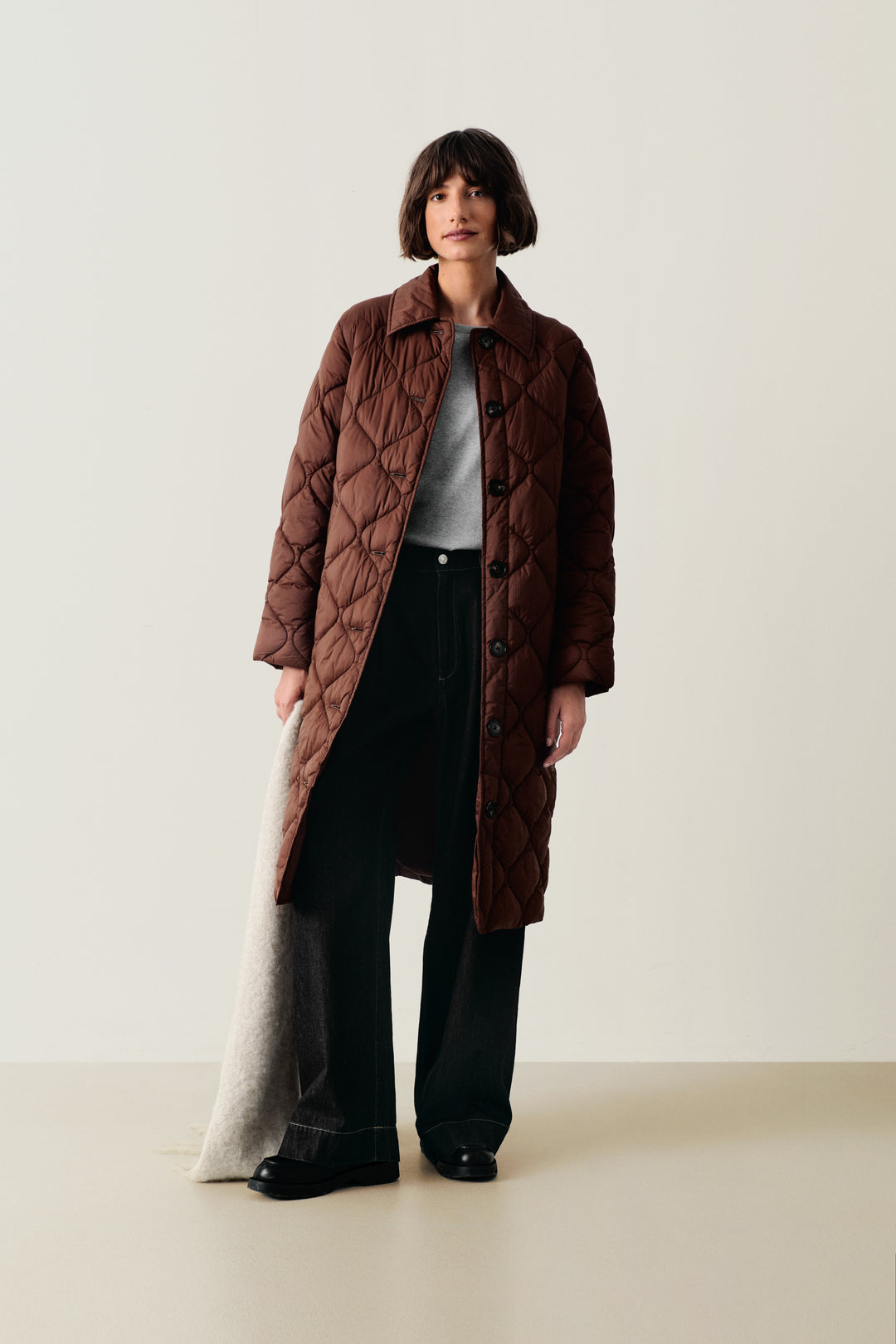 Part Two Carine Jacket  30310627  Downtown Brown
