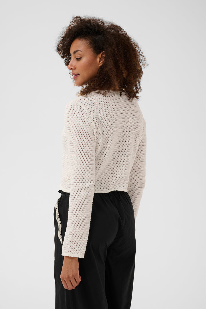 Part Two Rosefina Cardigan  30310648  Whisper White
