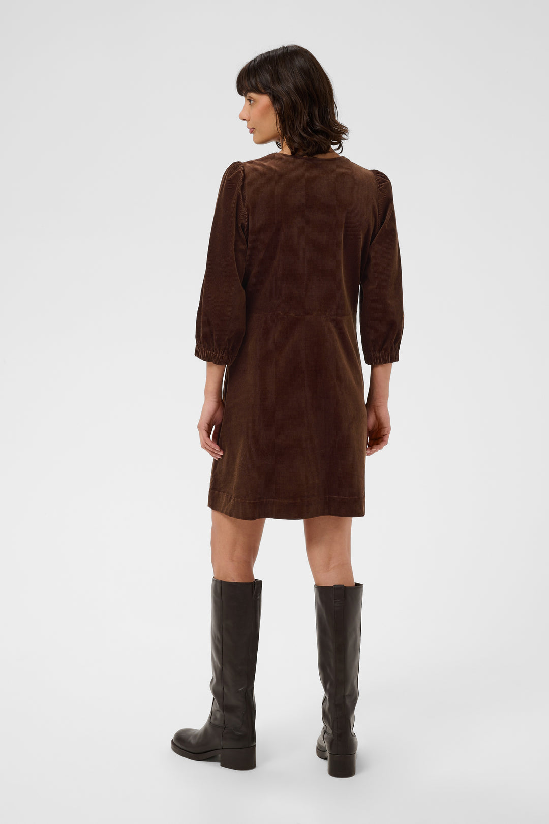 Part Two Corinna Dress  30310797  Downtown Brown